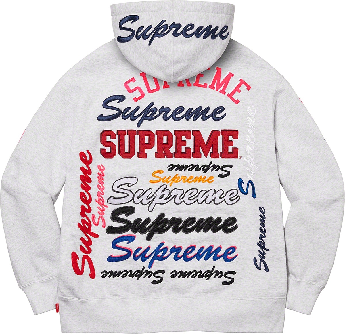 Multi Logo Hooded Sweatshirt view 12